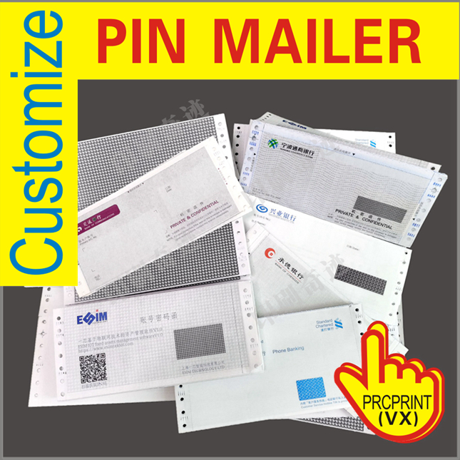 Computer Bill Envelopes Pin Mailer Paper Salary Receipt Security Printing Paper