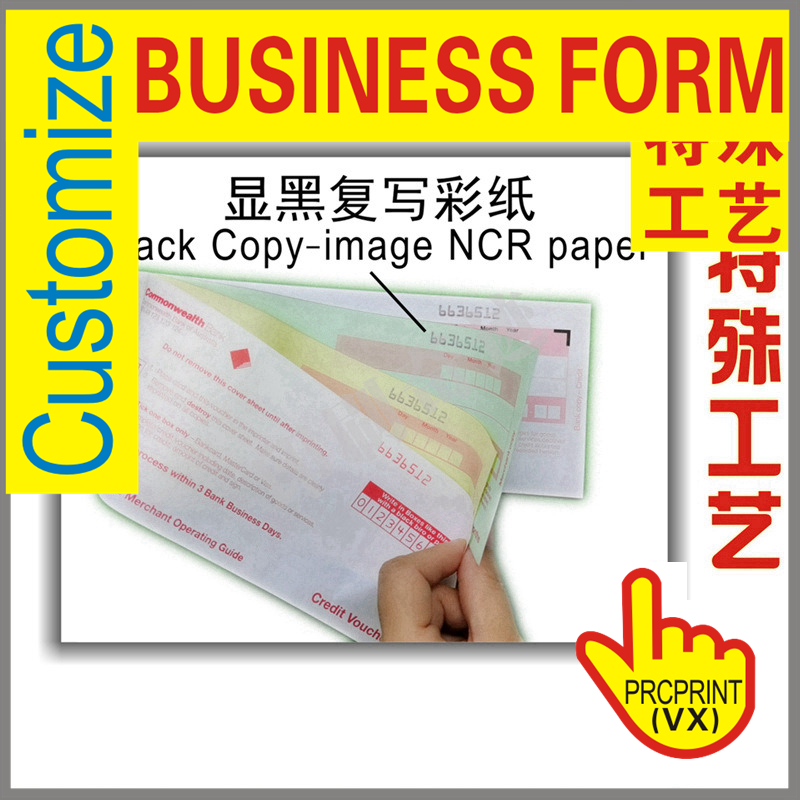 Printing Paper Self Copy NCR Carbonless Triplicate Paper Factory Business Computer Invoice Form