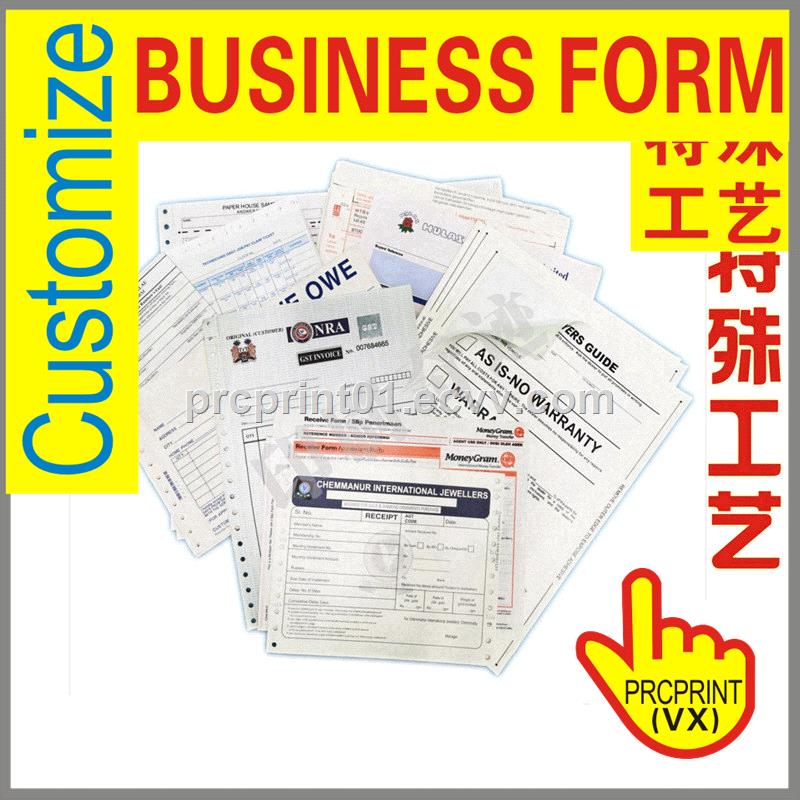 Printing Paper Self Copy NCR Carbonless Triplicate Paper Factory Business Computer Invoice Form