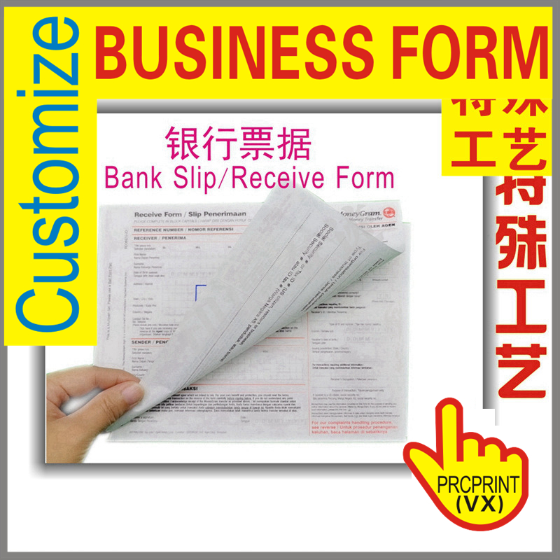 Printing Paper Self Copy NCR Carbonless Triplicate Paper Factory Business Computer Invoice Form