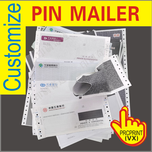 Made in china OEM color Secret envelope 123 plys pin mailer envelope