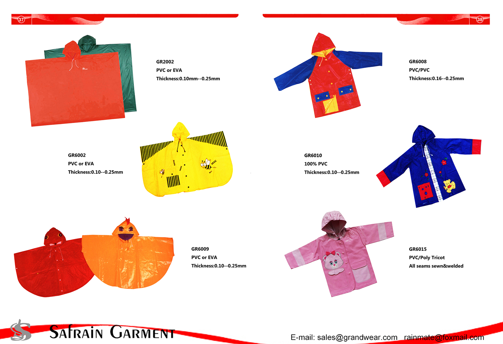 Raincoat Rainwear Waterproof Outdoor