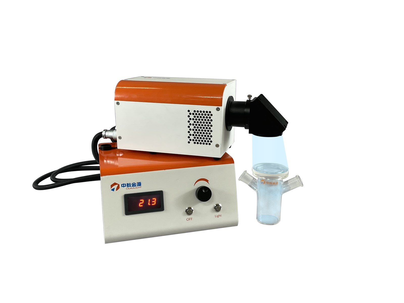 Photocatalysis Xenon Lamp Light Source CELHXF300T6