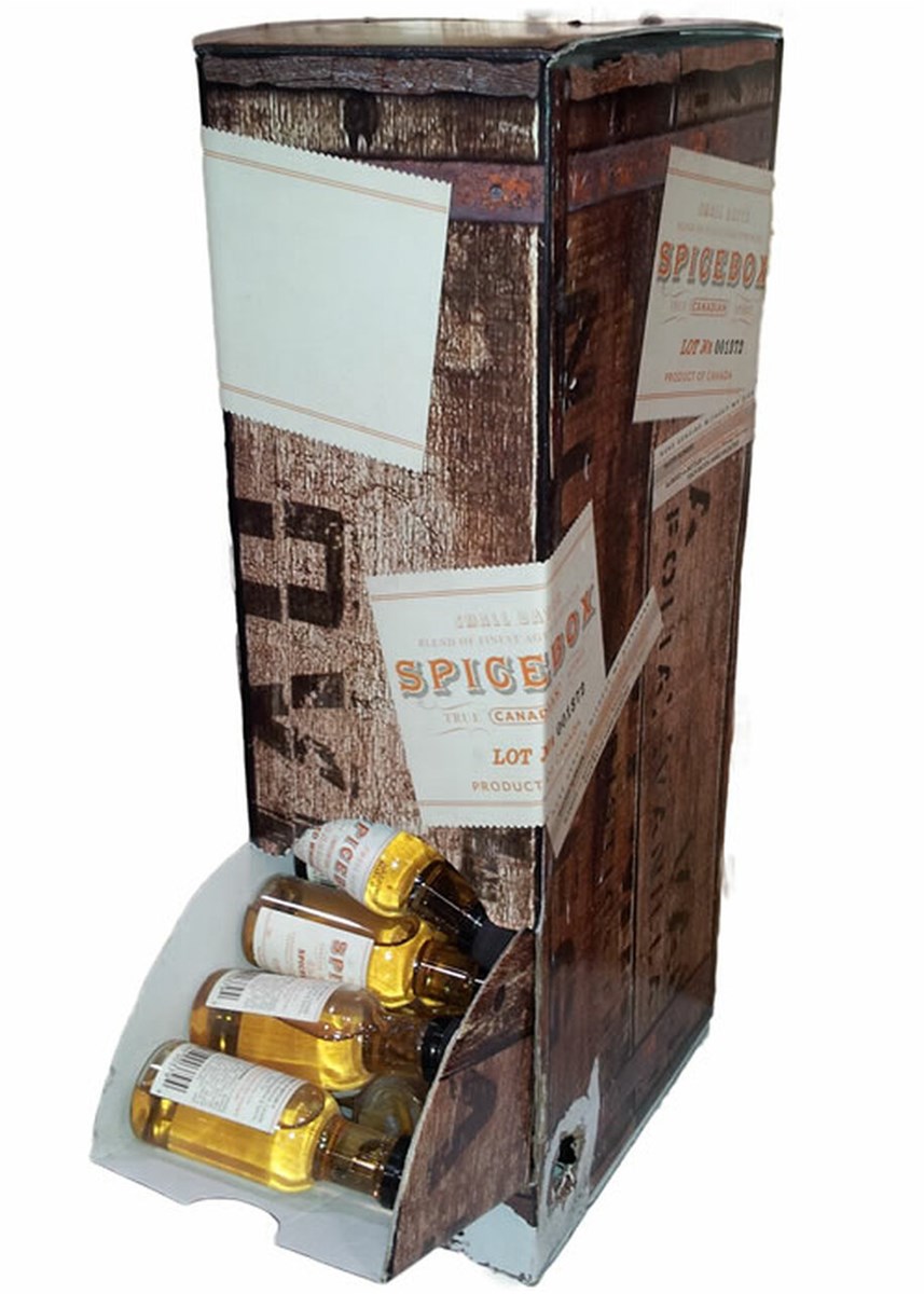 Spicebox Spiced Whiskey 50ML Pack of 60