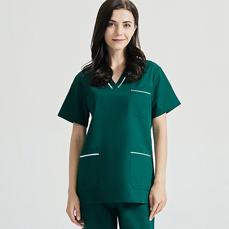 newest woman scrub nurse uniforms scrubs uniforms SpandexPolyester nursing nurse uniform medical scrubs