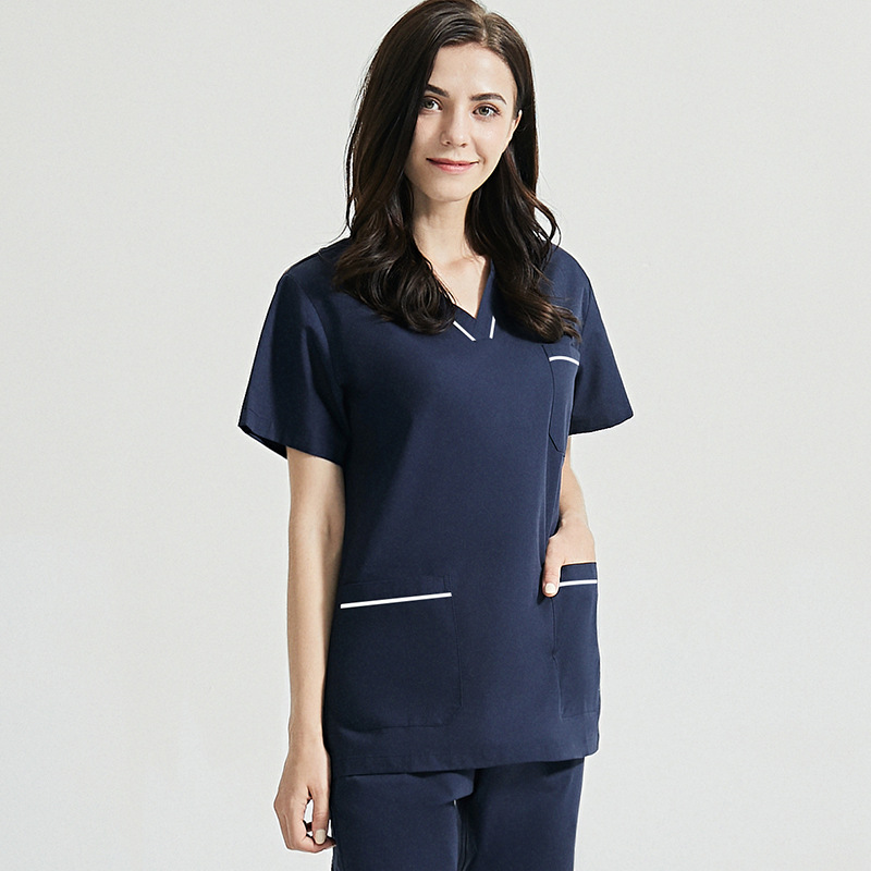 newest woman scrub nurse uniforms scrubs uniforms SpandexPolyester nursing nurse uniform medical scrubs