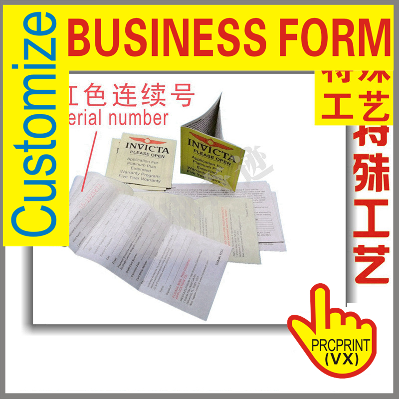 Factory Wholesale Business Form 24h Online White Yellow 2 Parts OEM Sales Order Book Custom Printing Invoice Book Receip