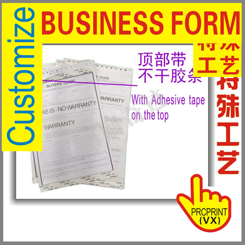 Factory Wholesale Business Form 24h Online White Yellow 2 Parts OEM Sales Order Book Custom Printing Invoice Book Receip