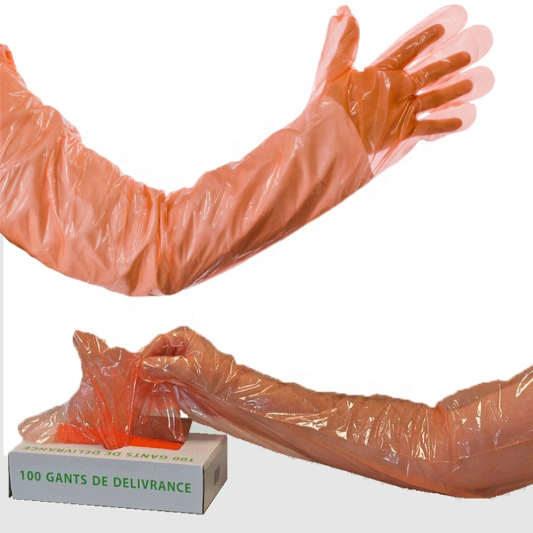 Strong Veterinary Long Sleeve PE Disposable Safety Gloves touchntuff gloves Strong Veterinary Long Sleeve PE Disposable Safety Gloves touchntuff gloves