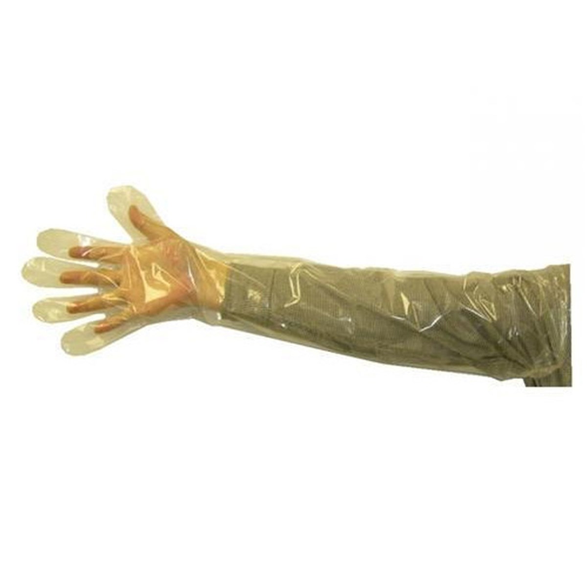 veterinarian Disposable Full Long Arm Vet Calving Gloves Extra Long LDPE Veterinary Long Sleeve Gloves