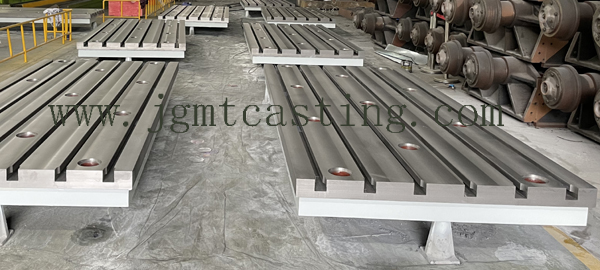 cast iron surface bed plate