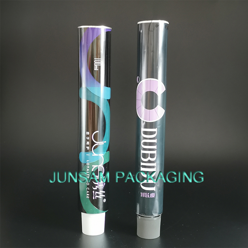 Animal Food Aluminum Soft Tubes Offset Printing Flexible Packing Container