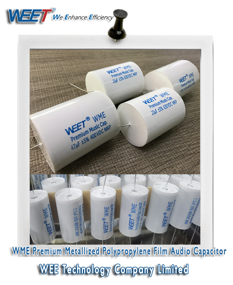 WEET WME Premium Metallized Polypropylene Film Capacitor for Music Audio Application