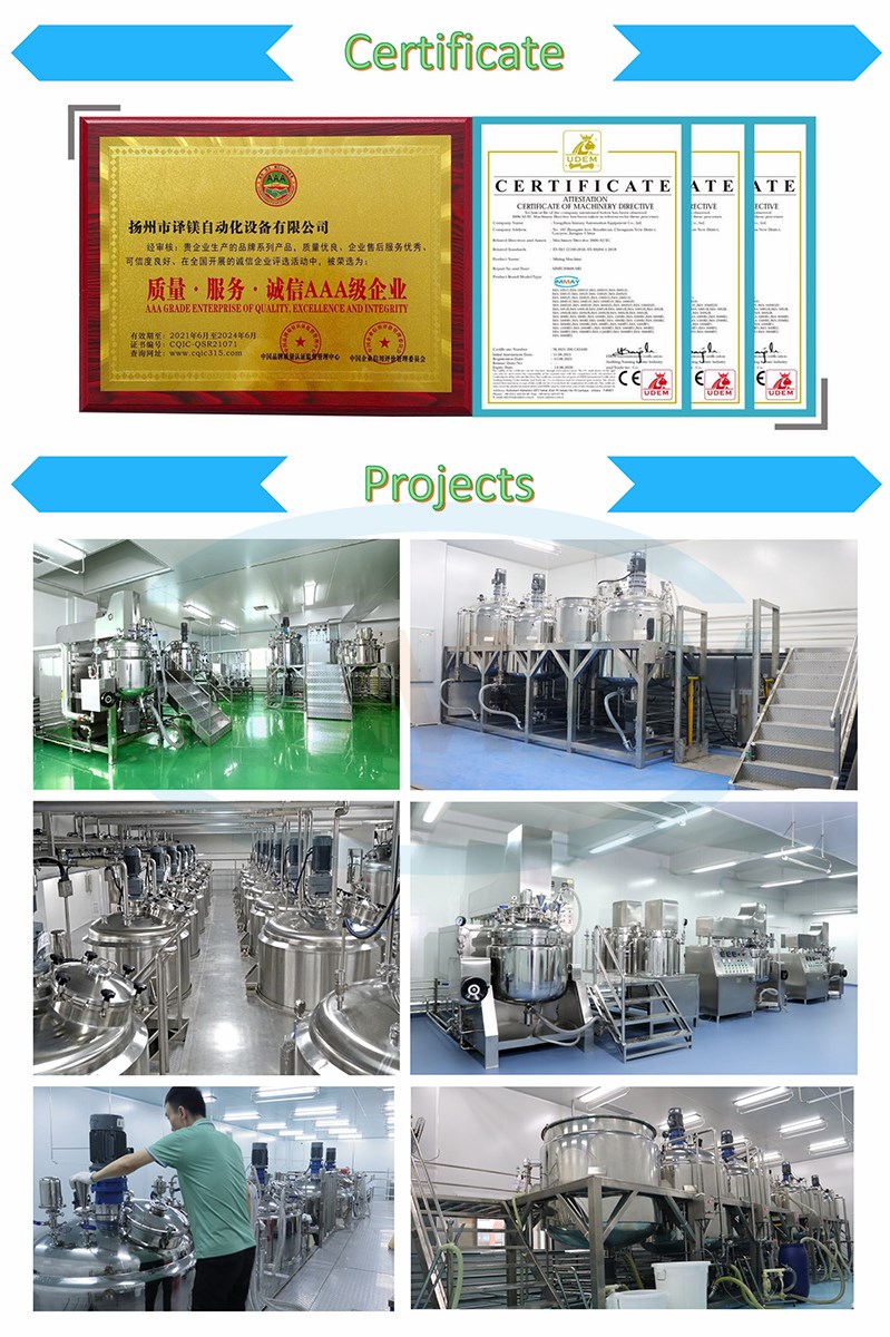 Hot sale hydraulic lifting high pressure homogenizing homogeneous mixer emulsifier homogenizer mixing machine