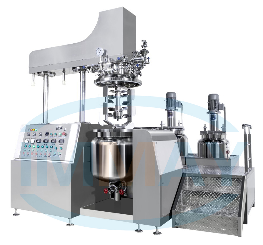 Hot sale hydraulic lifting high pressure homogenizing homogeneous mixer emulsifier homogenizer mixing machine