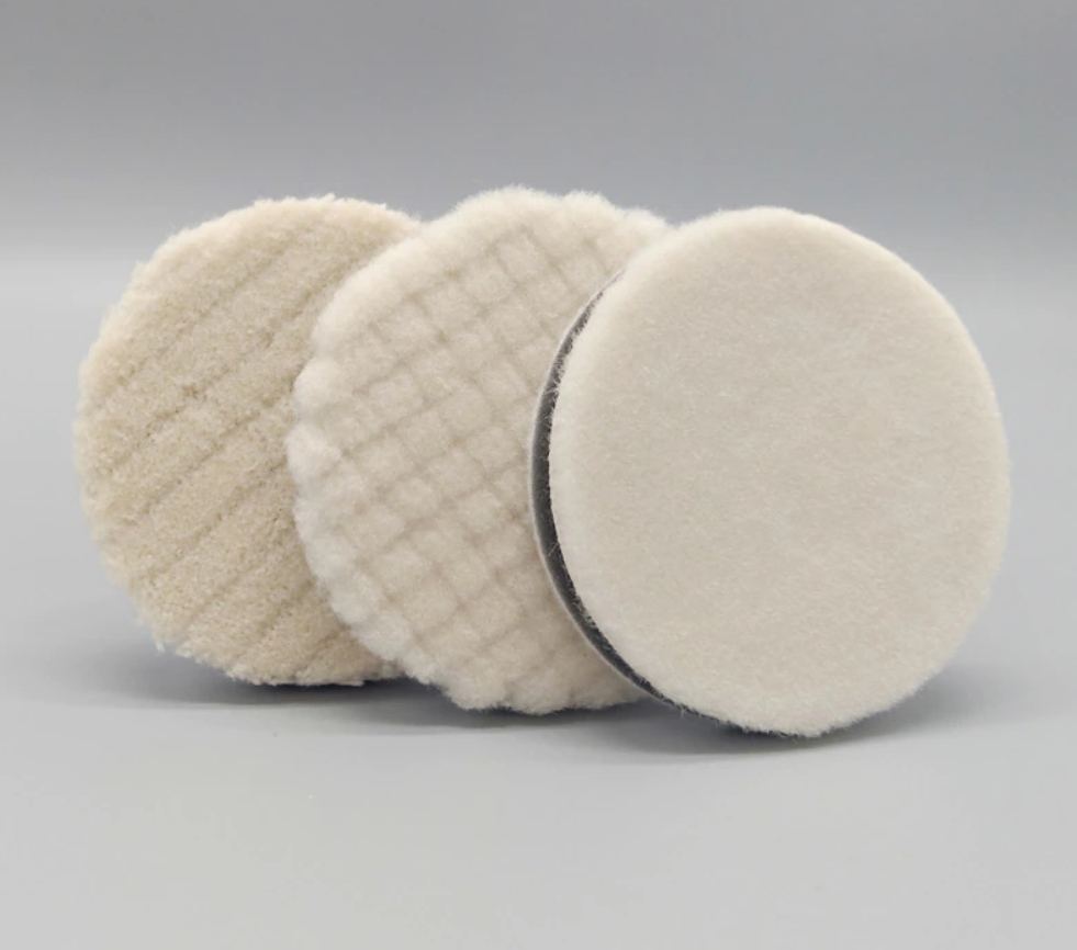 Wool Felt Polishing Pad Car Buffing Wax Round Wheel Disk Sheets For Car Cleaning Metals