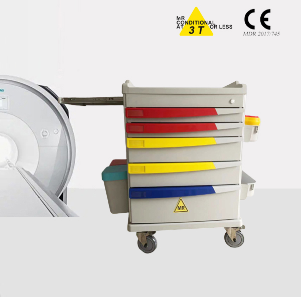 MRI Compatible ABS Plastic Trolley MRI Compatible ABS Plastic Trolley
