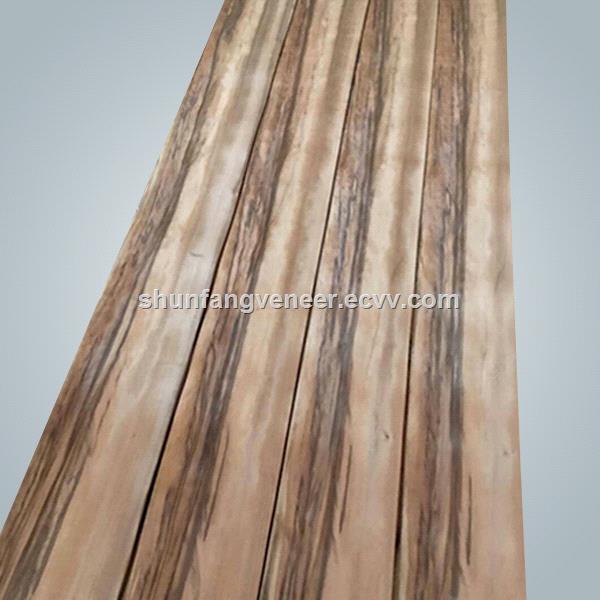 Smoked Red Gum Wood Veneer Fumed Satin Walnut Veneer