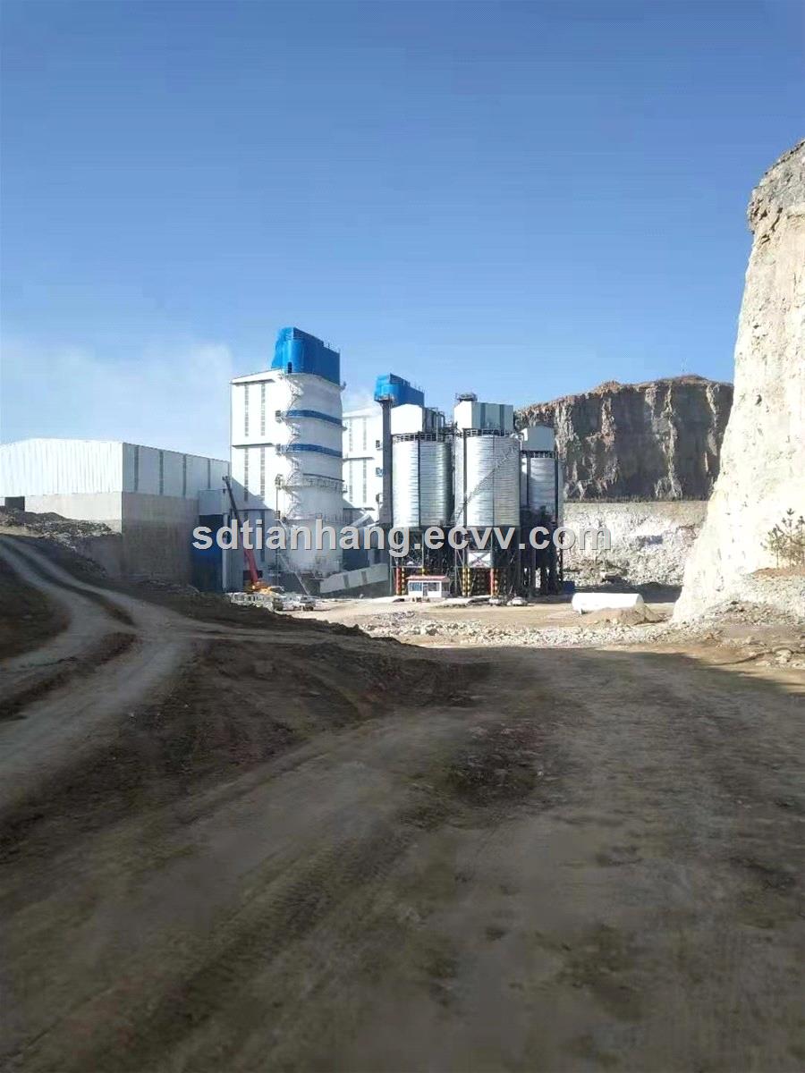 80500tpd Lime Vertical Shaft Kiln for Limestone Calcination Plant with Coal and Gas Fuel