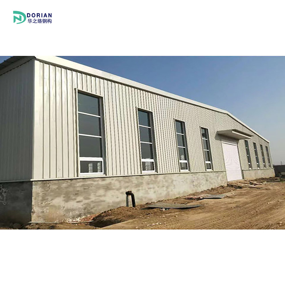 Prefab steel structure workshop building