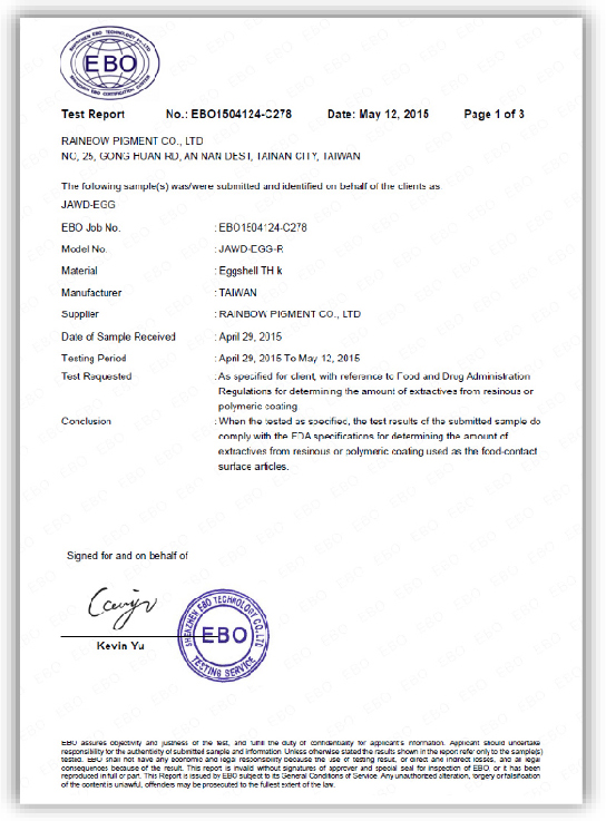 CHROMOINK Egg shell coding inkFood grade for HP45Lexmark