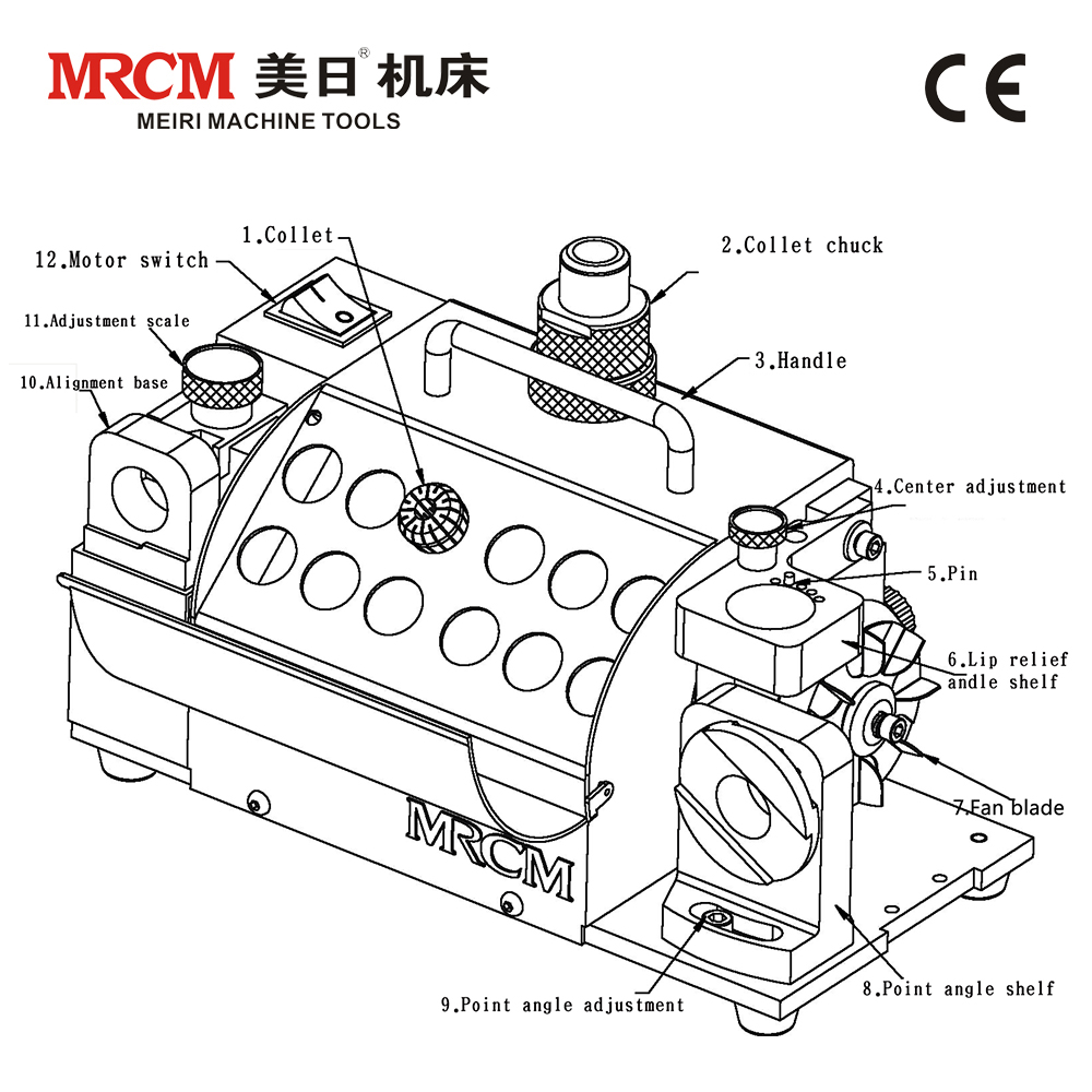 Drill Bit Resharpener machine MR20G