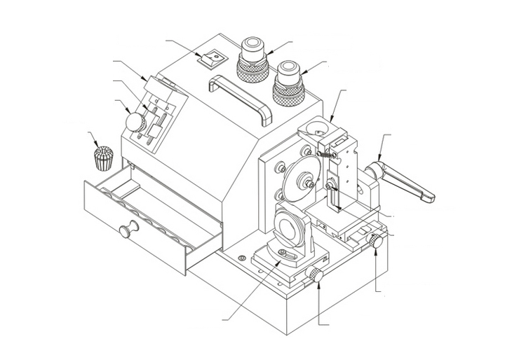 Screw Tap Sharpener Machine MRY3C