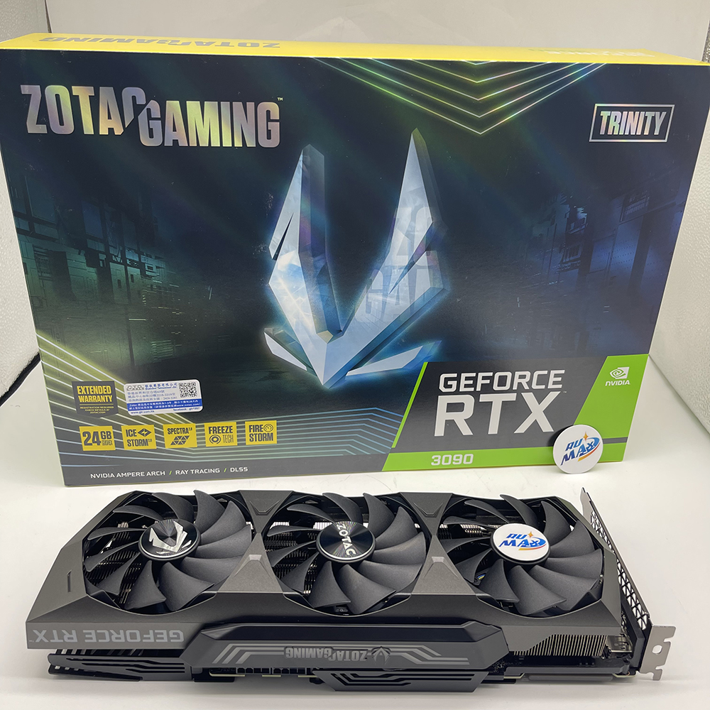 100 Good Price Zotac Rtx 3090 Trinity 24gb Non Lhr Rtx3090 Gaming Graphic Card