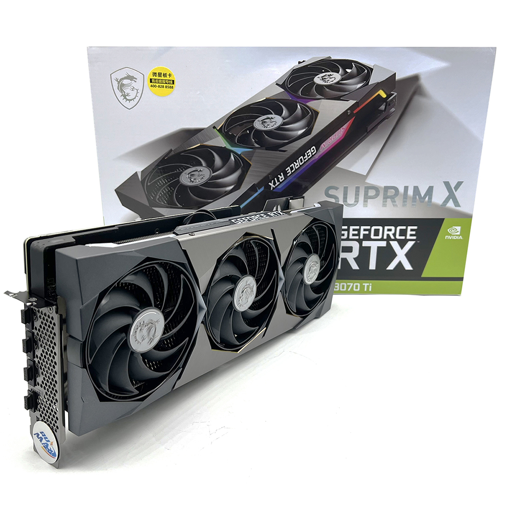 100 ORIGINAL graphic card RTX3070ti 8GB MSI SUPRIMX rtx3070ti video card