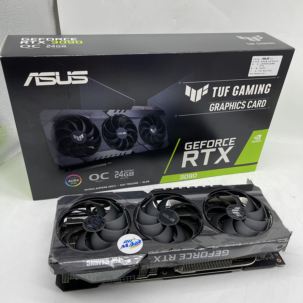 AUSU TUF RTX3080 RTX3090 gaming graphics card 24GB Brand new gpu graphic card GDDR6X