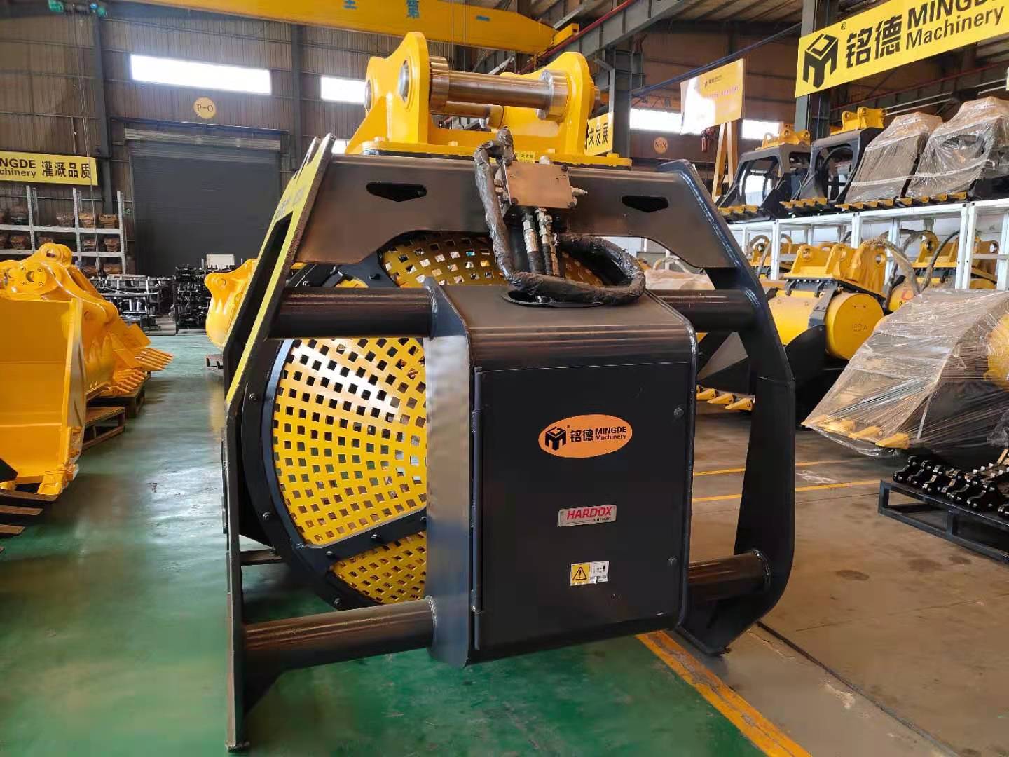 MONDE excavator rotary screening bucket