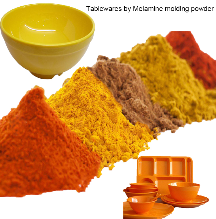 Melamine formaldehyde resin powder melamine molding powder for Tableware melamine