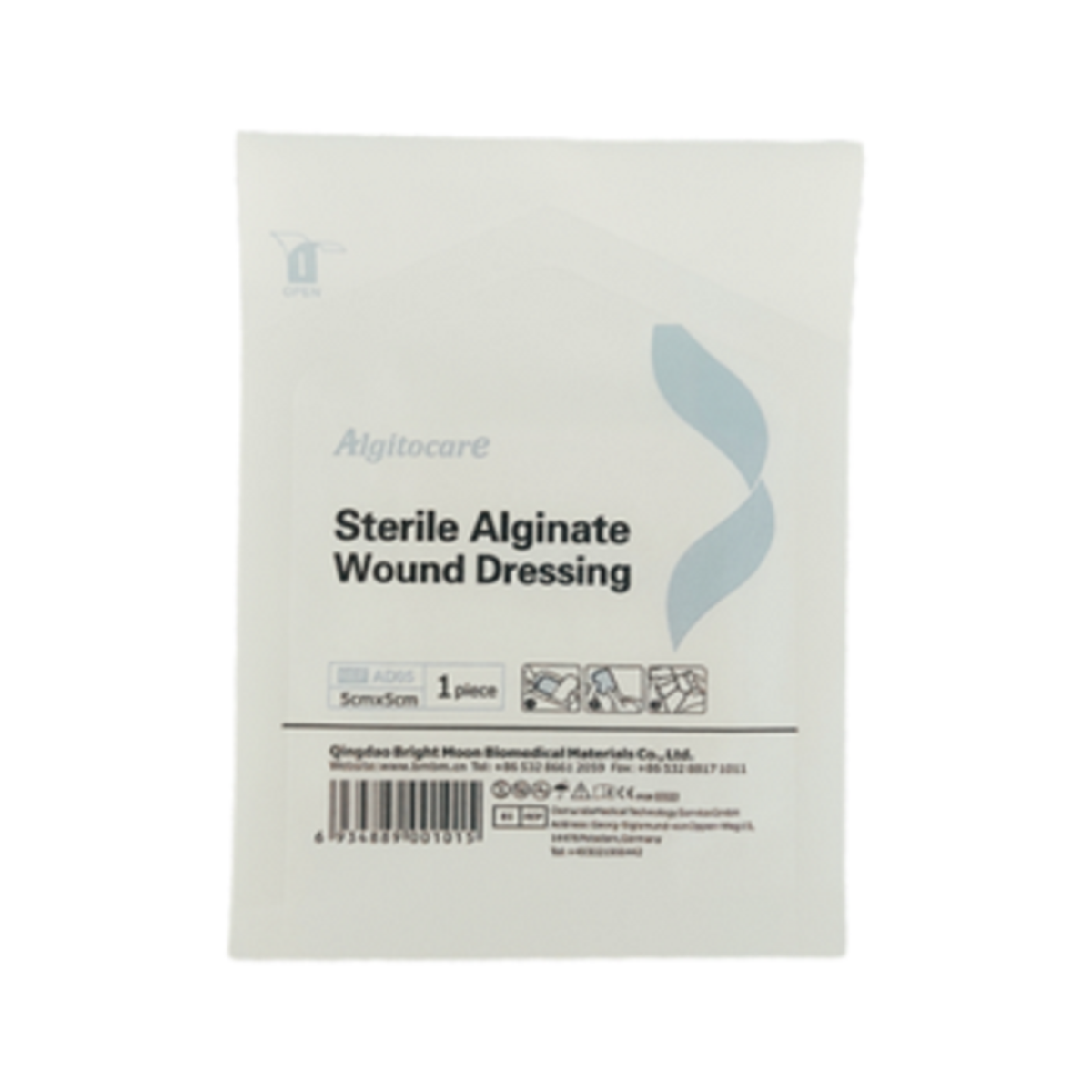 alginate wound dressing High hygroscopicity bacteriostasis and gelatinization