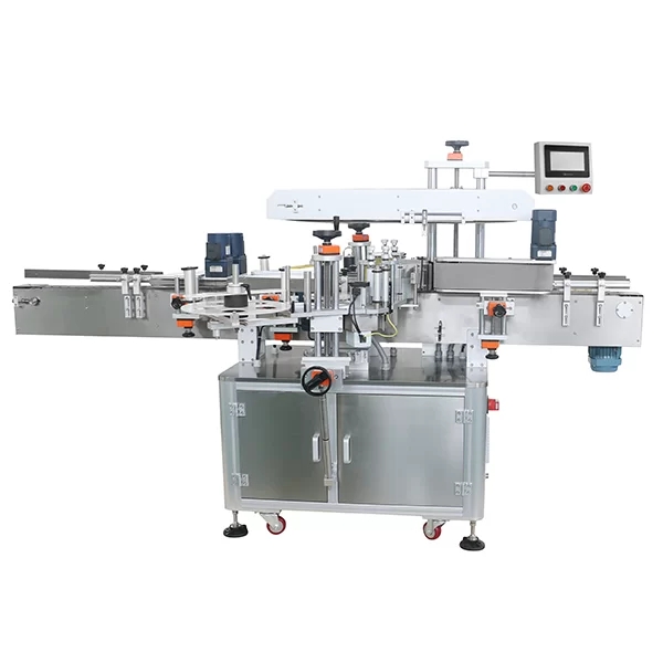 Sticker Bottle Double Sides Labeling Machine for Lubricating Oil