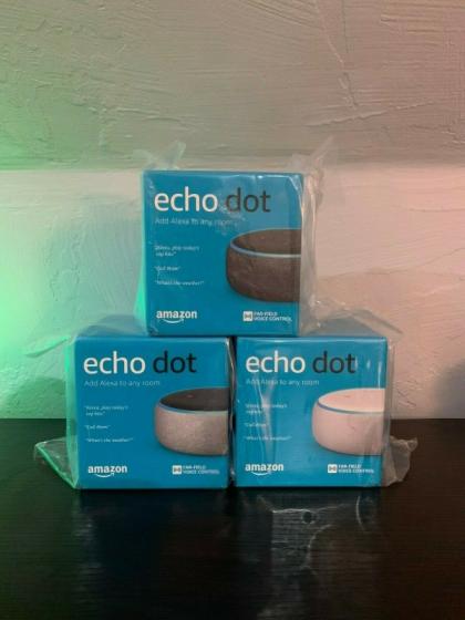 Echo Dot 4th Generation Smart Speaker with Alexa Charcoal