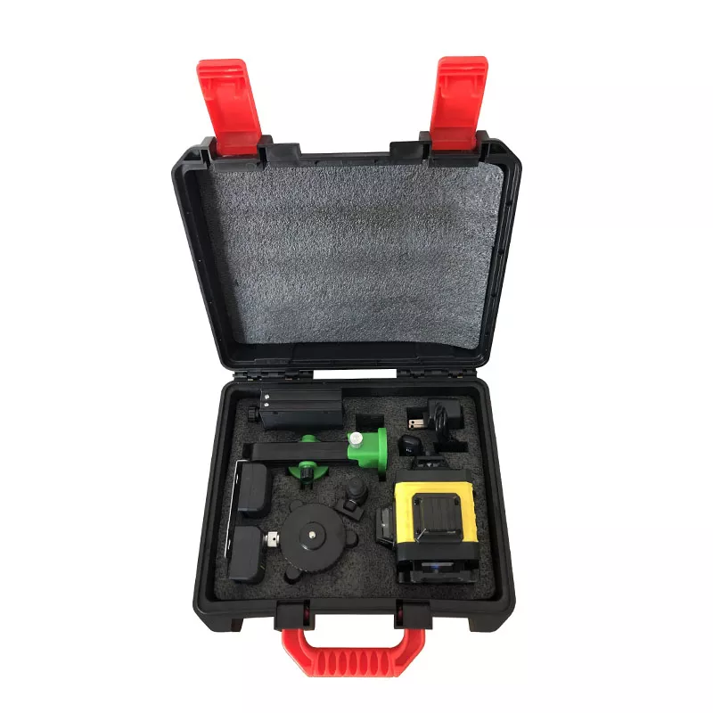 4D Green beam rotary SelfLeveling 360 degree HorizontalVertical 16 lines laser level