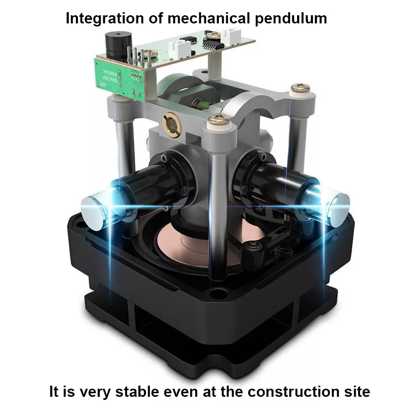 4D Green beam rotary SelfLeveling 360 degree HorizontalVertical 16 lines laser level