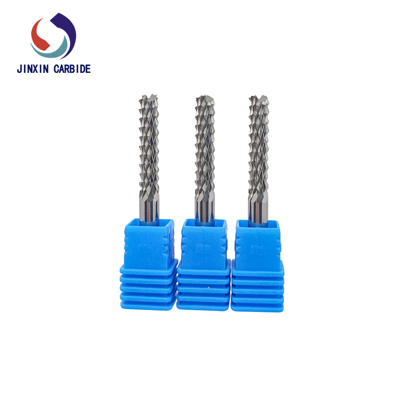 Corn Teeth Tungsten Carbide Endmill for PCB Board Cutting