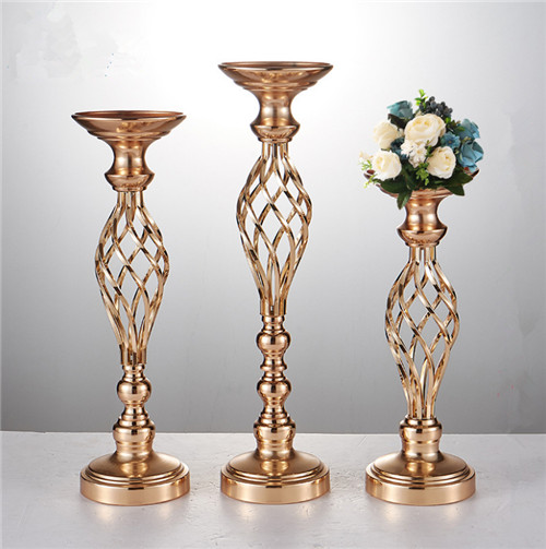 Hot Sale Metal Vase for Table Wedding Centerpieces