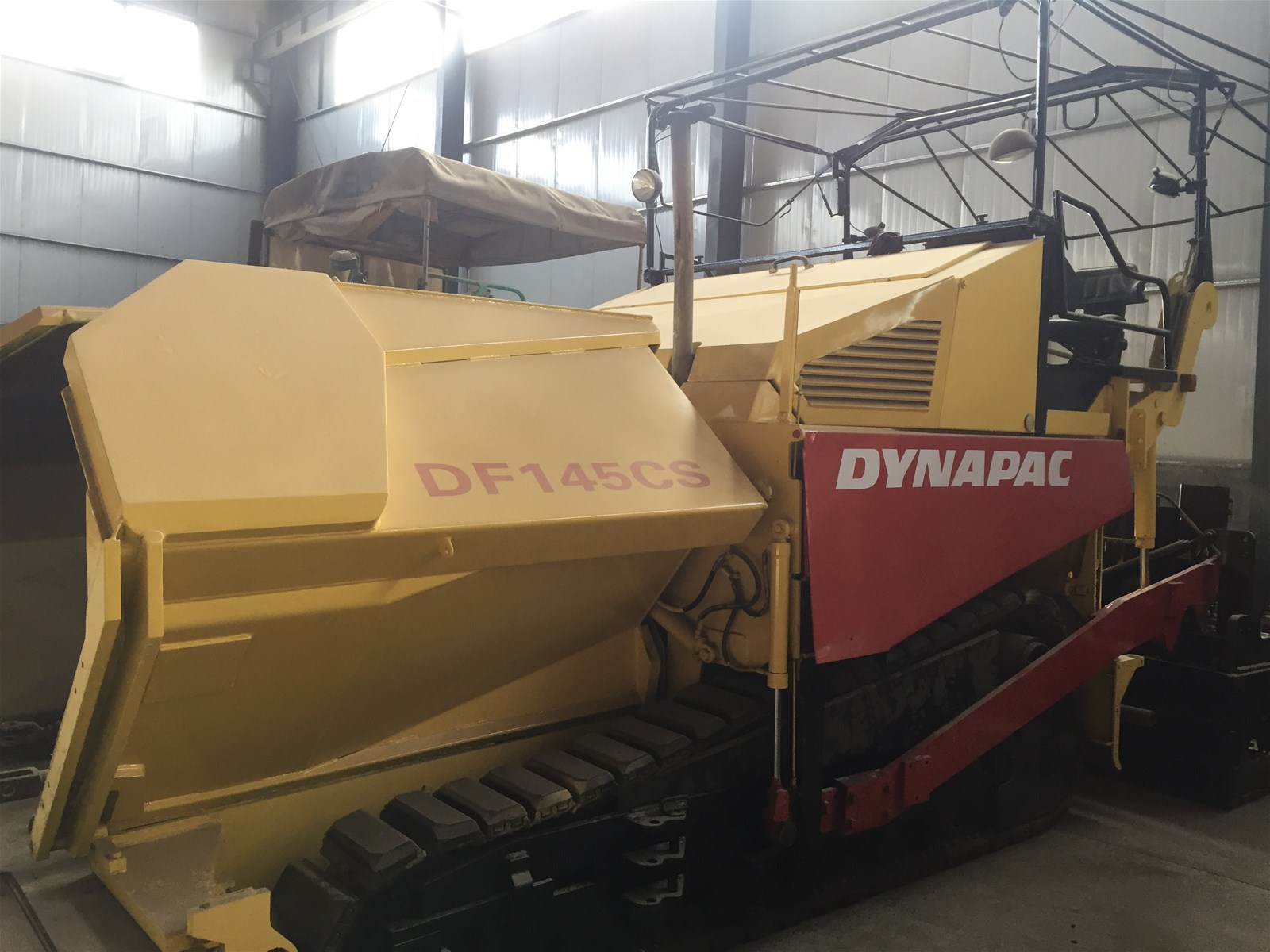 Dynapac classic DF145 asphalt paver