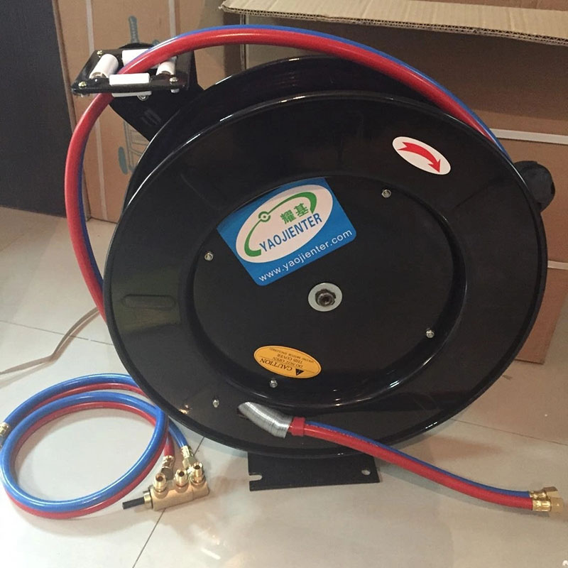 Manual Operated Double Oxyacetylene Hose Reel