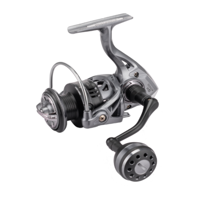 Spinning fishing reel front drag