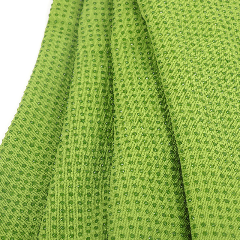 72 Inches Wholesale Organic Custom Microfiber Yoga Towel With PVCSilicone Dots