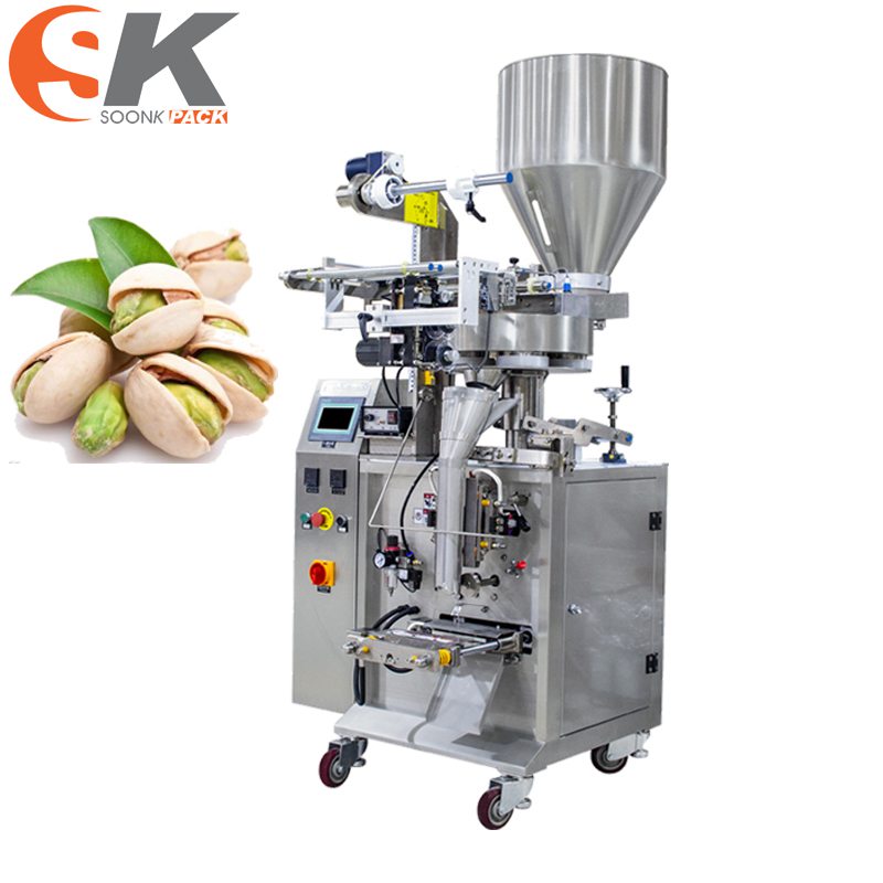 Automatic Snack Food Pistachio Packing Machine Dried Fruit Dry Nuts Cashew Packaging Machine Factory Supplier