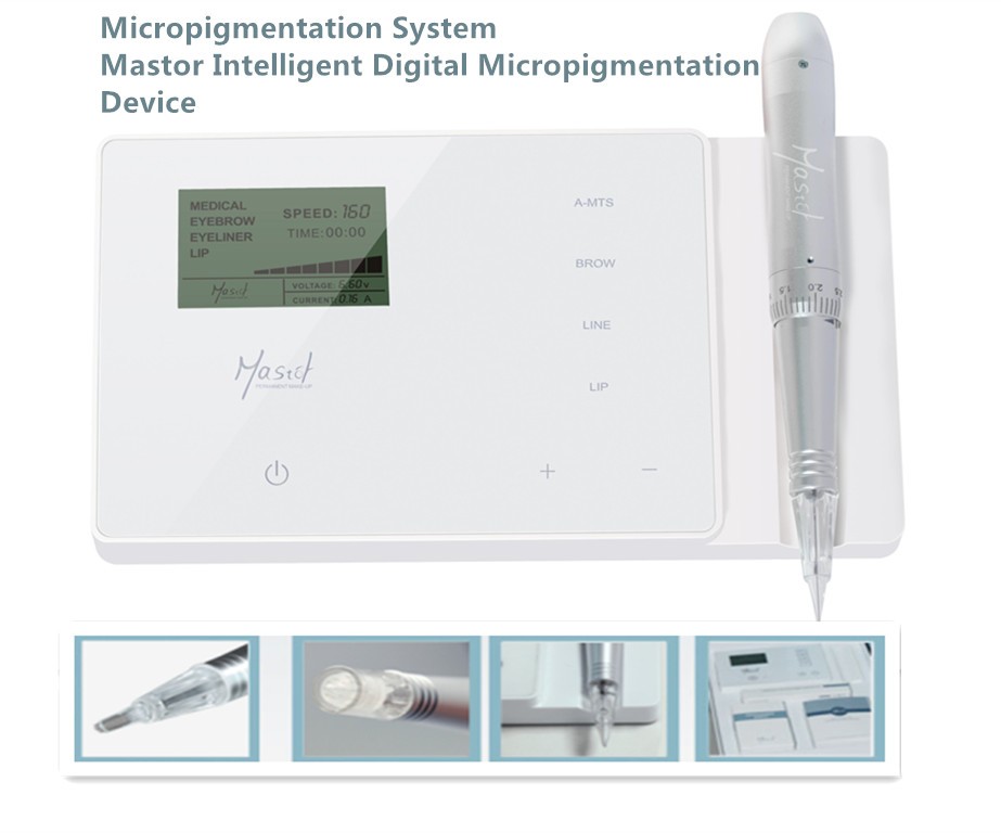 Mastor Permanent Makeup Machine Digital Intelligent Micropigmentation Tattoo System