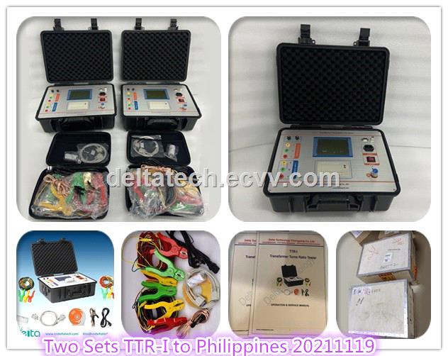 TTRI Single Phase or Three Phase Power Transformer Turns Ratio Testing TTR Meter