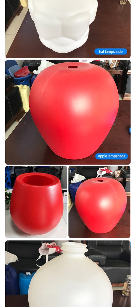 It Can Process Customize Blow Molded Lampshades of Various Specifications