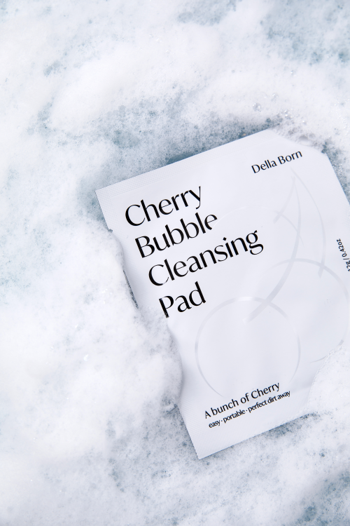 Cherry Bubble Cleansing makeup remover Della born Korea cosmetics 30ea 1box