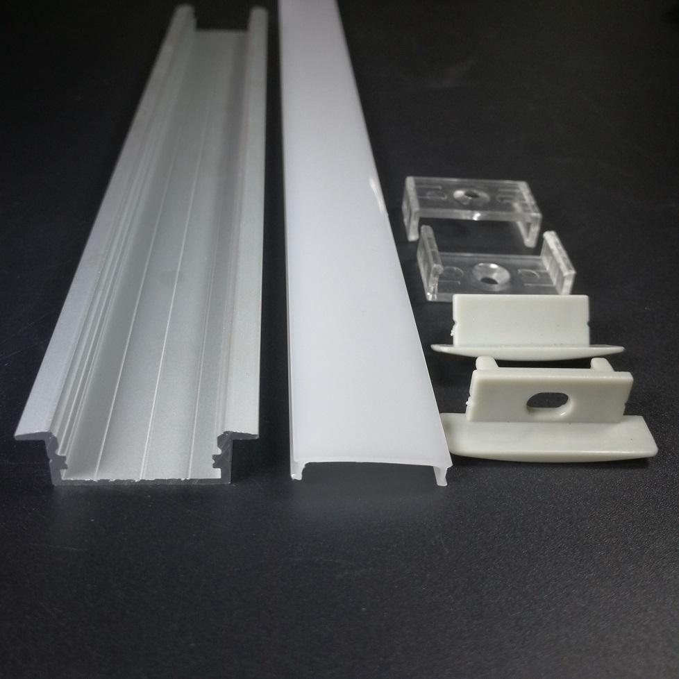 Hot Sale Wide Recessed aluminum led channel extrusion embedded aluminium profile for led strip lights