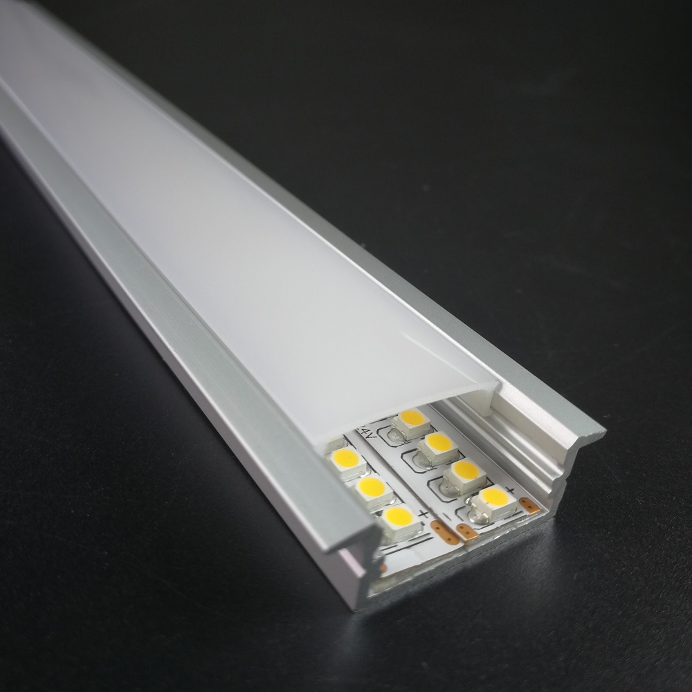 Hot Sale Wide Recessed aluminum led channel extrusion embedded aluminium profile for led strip lights